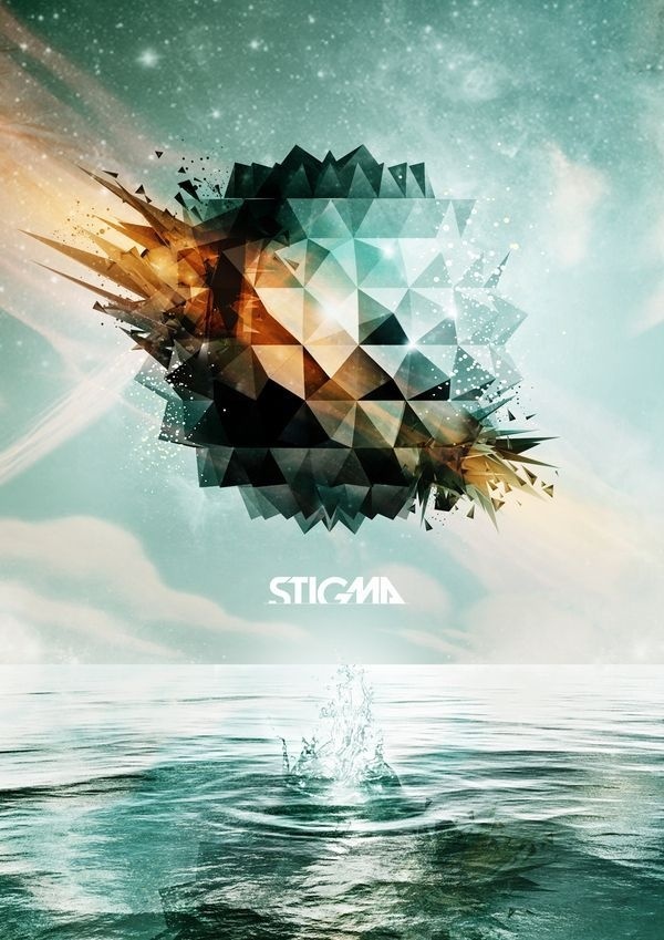 STIGMA by Jacopo Biorcio #digital #advertisement #polygon #art