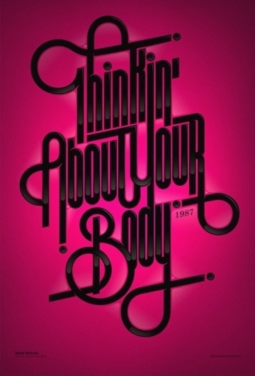 Lou Lou & the Lovers #pink #quote #black #typography