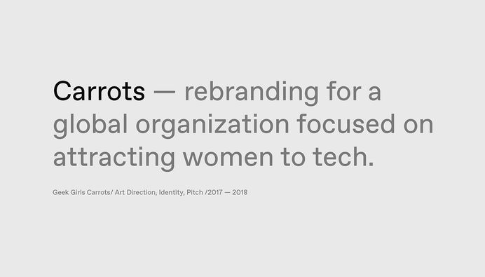 Carrots Rebranding on Behance