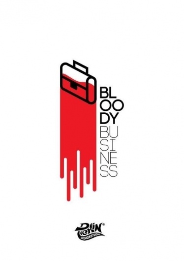 Bloody business #blood #pickin #business #work