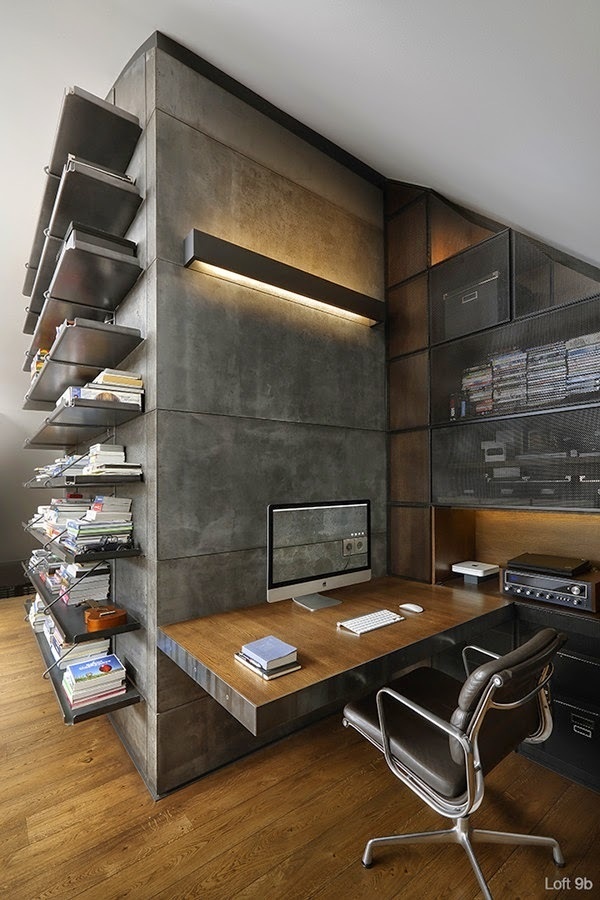 Loft 9b by Dimitar Karanikolov #interior #design #workspace