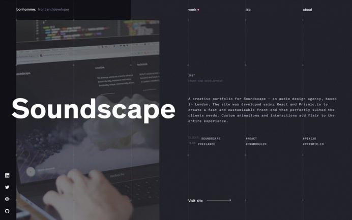 Maxime Bonhomme - Mindsparkle Mag - Maxime Bonhomme is a freelance Front End Developer based in London who is specialised in creating intera
