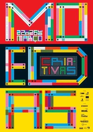 Moedas Criativas on the Behance Network #type #colors #typography