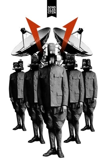Second Class Citizen Robots - 13decembre - Séverin Boonne #music #fi #collage #sci