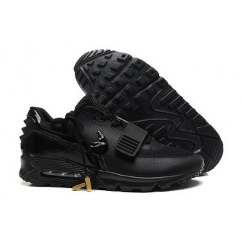 Nike Air Yeezy 2 Black Ii Sp the Devil Series West Mens Shoes