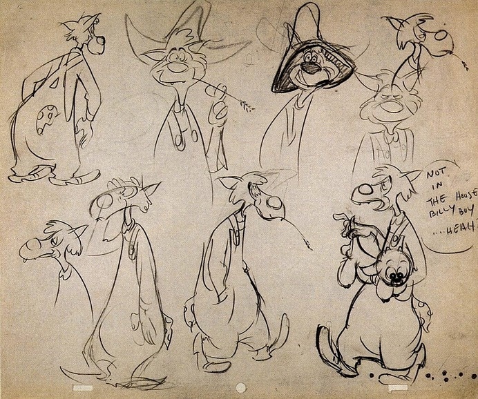 Tex Avery MGM Model Sheets #sketches