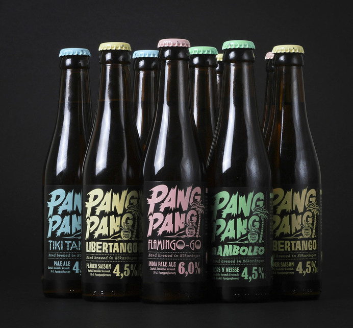 PangPang Brewery Summer Beer Series #packaging #beer #bottle