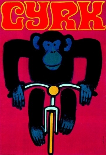 Wiktor Górka CYRK Illustration | Flickr - Photo Sharing! #illustration #circus #retro #poster