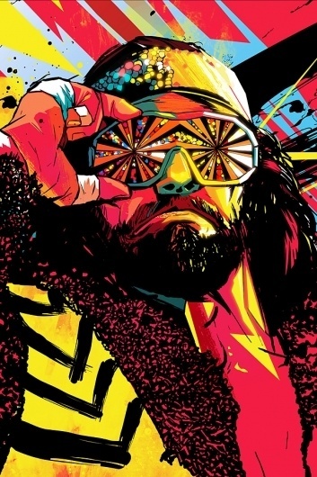 I Love Dust presents Dead Wrestlers Society #illustration