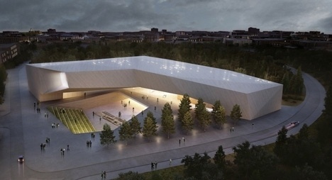 Museum of Tolerance in Jerusalem / Chyutin Architects - eVolo | Architecture Magazine #architecture
