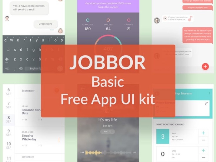 Jobbor App UI Kit