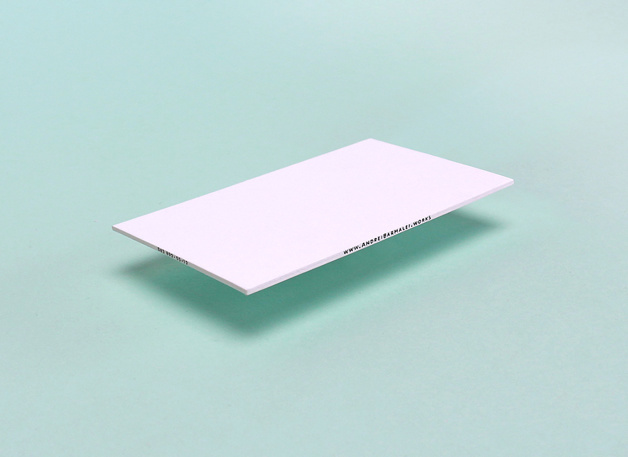 minimalist business card