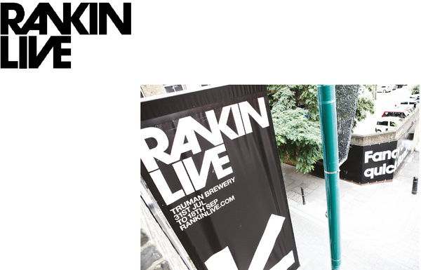 RANKIN LIVE Exhibition #branding #print #poster #art #music #layout #typography