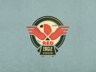 Red_eagle_3 #red #branding #association #charity #emblem #adline #bird #community #eagle #brassai #logo