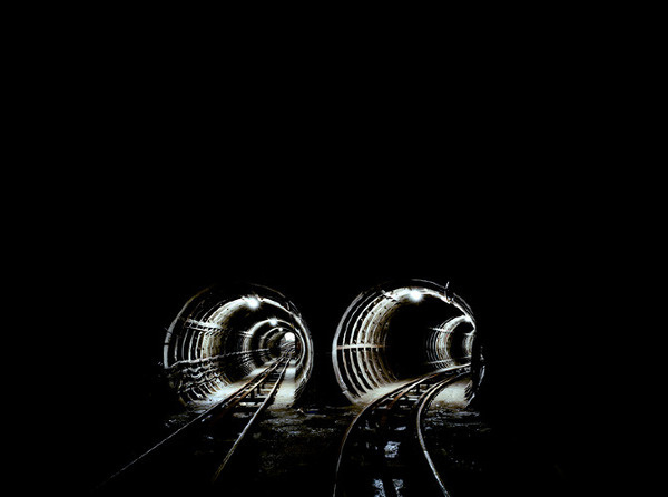 Dark Space Brendan Austin #tunnels #photography #sweden #uk