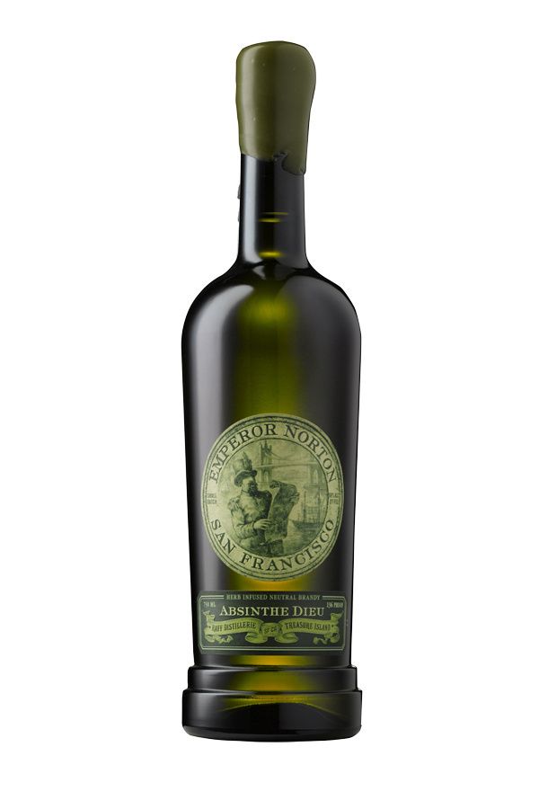 Raff Distillerie ~ Emperor Norton #Absinthe ~ Label Design #packaging