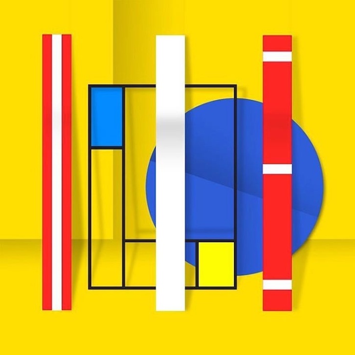 bright, colors, design, abstract, pattern, collage, art, Ruben Fischer