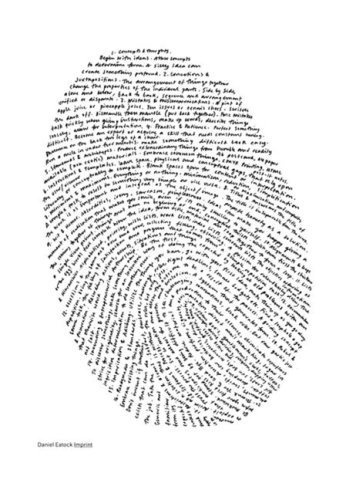 Imprint #text #pattern #fingerprint