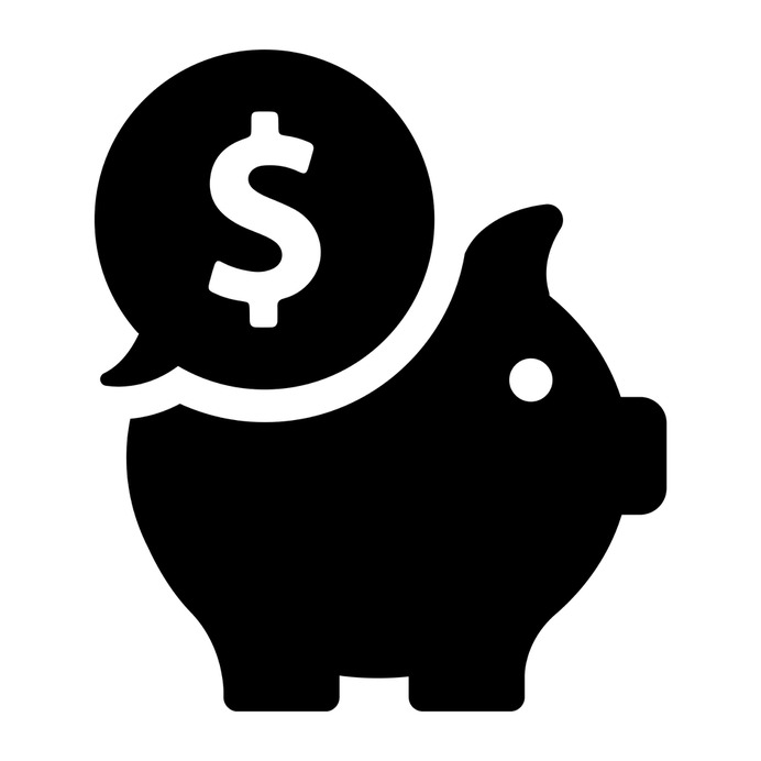 See more icon inspiration related to money, coin, piggy bank, savings, banking, dollar symbol and business on Flaticon.