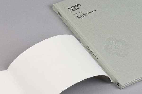 Khampa | MAUD #embossed #print #book #cover #cloth #photography