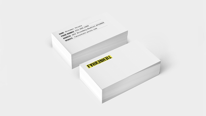 Fahrenheit Press on Behance