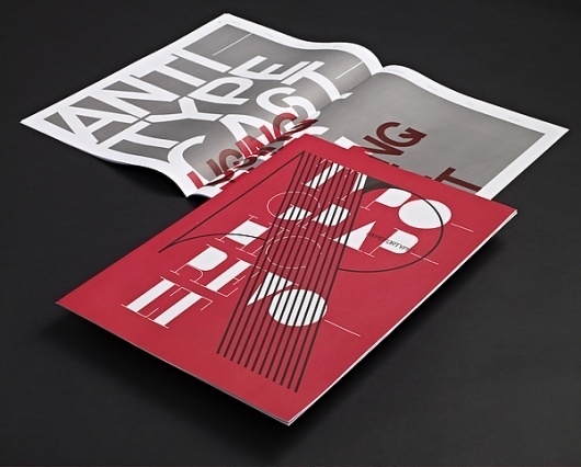 Typographic Revolt - HypeForType Typefaces on the Behance Network #print #design #book #type #typography