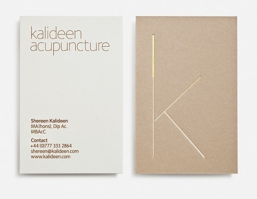 Magpie Studio #business #card #design #graphic #identity #acupuncture