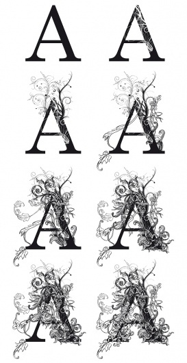 BRUSHWOOD on The Digital Age Served #type #letters #grow #typography