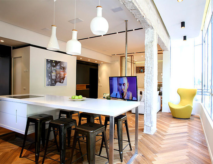 Functional Trendy Art Home dynamic very trendy art home 7 #interior #design #concrete #modern