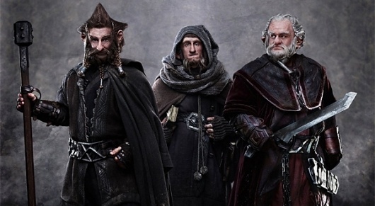 The Hobbit Unveils Three Dwarves - G4tv.com #rings #of #lord #the #dwarves #hobbit