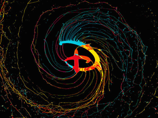 Liquid Brand Logos Dipped In Paint Look Awesome Turned Around