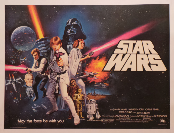 Tom William Chantrell Star Wars Poster, 1977