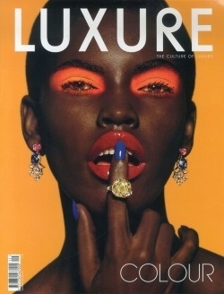 Luxure Cover #theory #color #black #photography #vintage #fashion #beauty