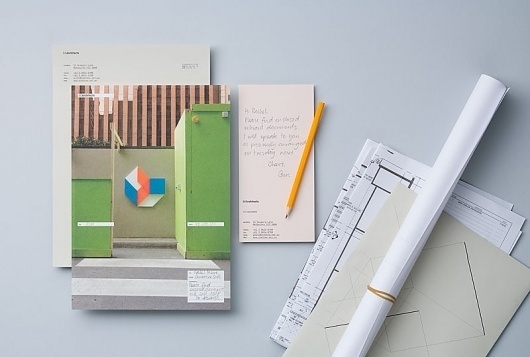 1.1 Architects | COÃ–P #coop #design #graphic #direction #identity #art #stationery