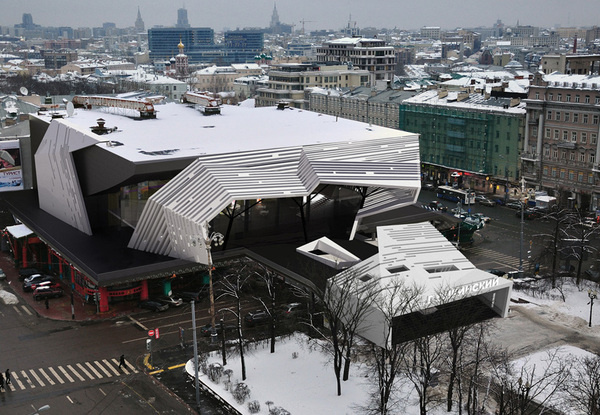 CJWHO ™ (za bor architects: pushkinsky cinema proposal,...) #design #photography #architecture #moscow #russia