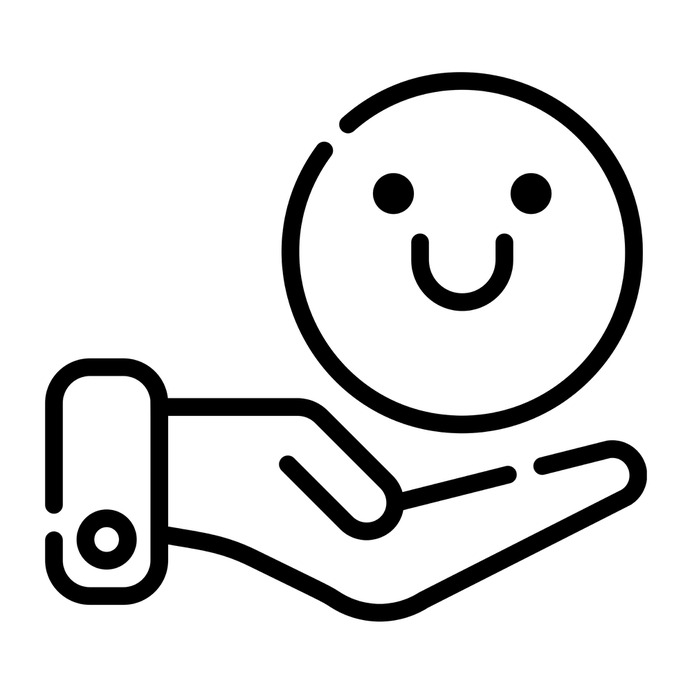 See more icon inspiration related to hand, hands and gestures, satisfaction, emoticon and smiley on Flaticon.