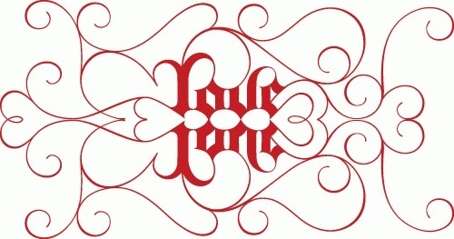 Paul Shaw Letter Design » Tutorial no. 2—Marian Bantjes #symmetry #type #ornate #love