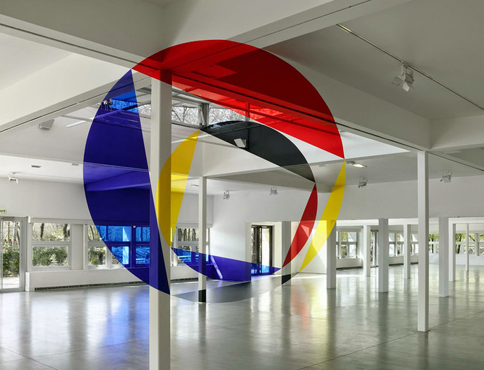 mural, optical, circle, space #circle #optical #mural #space