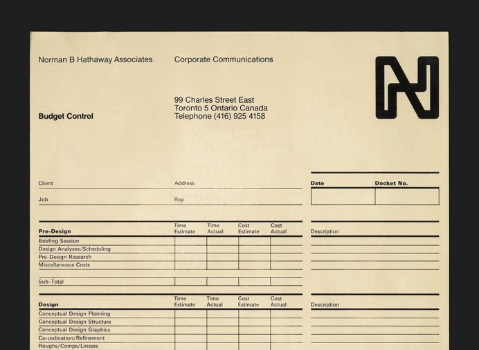 Norman B Hathaway AssociatesBudget Control - Canada Modern