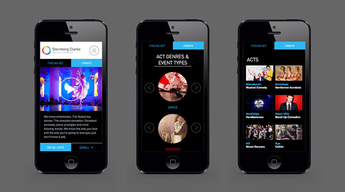 Sternberg Clarke Branding and website design