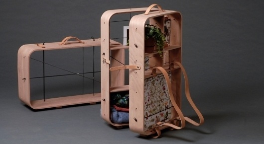 tumblr_ly1izwGLtL1qctxico2_1280.jpg 1280×701 pixels #wood #suitcase #conceptual #product