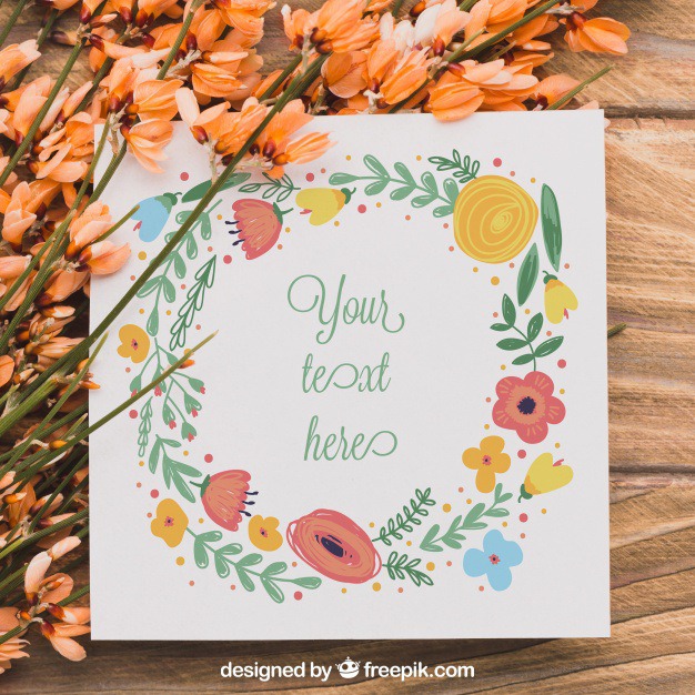 Floral paper concept Free Psd. See more inspiration related to Flower, Mockup, Floral, Invitation, Heart, Party, Card, Flowers, Love, Template, Paper, Nature, Invitation card, Cute, Spring, Leaves, Celebration, Happy, Couple, Elegant, Mock up, Save the date, Plant, Natural, Party invitation, Celebrate, Date, Romantic, Blossom, Festive, Beautiful, Up, Love couple, Spring flowers, Save, Greeting, Concept, Flower card, Romance, Petals, Bloom, Mock, Vegetation, Blooming and Romanticism on Freepik.