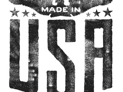 Dribbble - USA, USA, USA... by Tad Carpenter #type