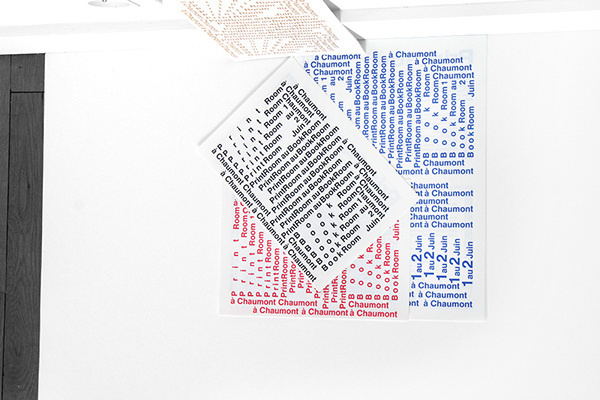 Chaumont Bookroom, STTADA atelier #typography #paper