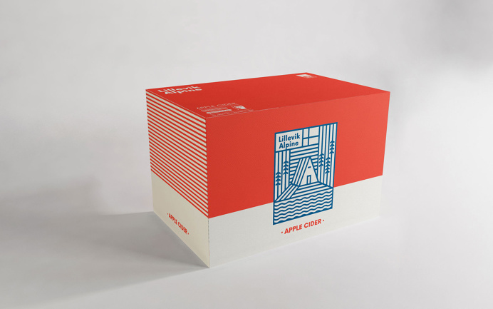 Lillevik Alpine Cider Serves Up Great Design — The Dieline | Packaging & Branding Design & Innovation News