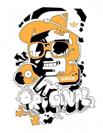 GRAFFITINESS | STUBBORN SIDEBURN® #illustration #vector