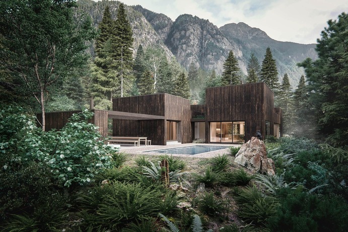 beautiful house in british columbia