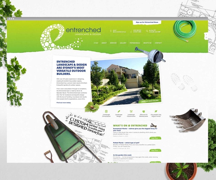 Website design