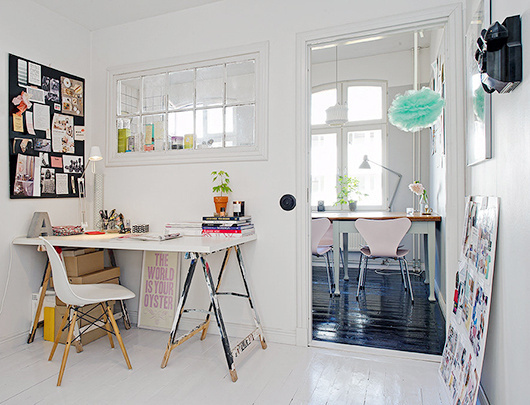 french blue in sweden / sfgirlbybay #interior #design #decor #deco #decoration