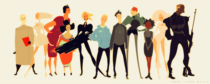 Perry Dixon Maple Concept Art and Illustration #characters